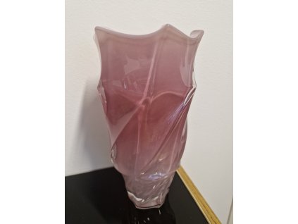 Křišťálová váza z kol. FLAMENCO - Bohemia Treasury