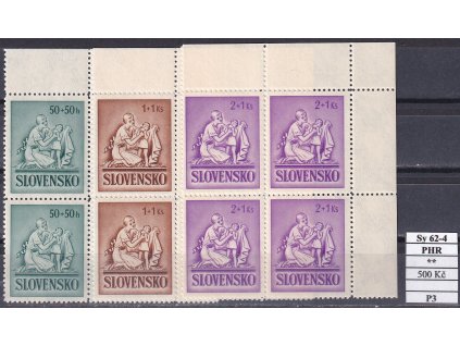 Slovenský štát Sy 62-4 PHR P3 svěží