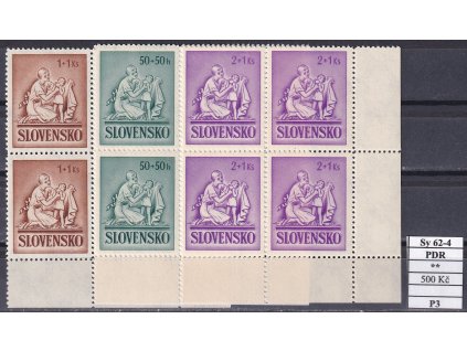 Slovenský štát Sy 62-4 PDR P3 svěží