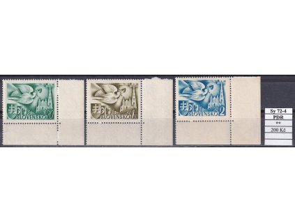 Slovenský štát Sy 72-4 PDR svěží