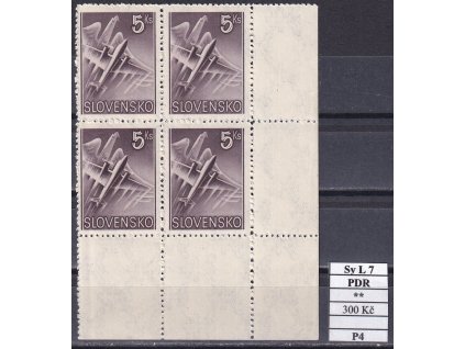 Slovenský štát Sy L 7 PDR P4 svěží