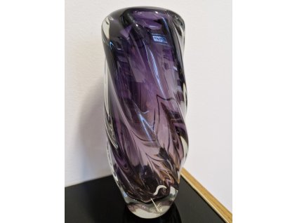 Váza z hutního skla ANDROMEDA - Jaroslav Beránek
