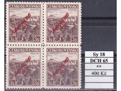 Slovenský štát Sy 18 DCH 65 svěží