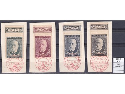 ČSR I 261-4 KH razítkované