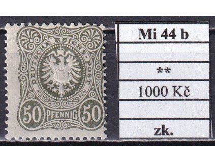 Deutsches Reich Mi 44 b svěží zkoušené