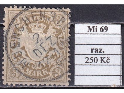 Bayern Mi 69 razítkované