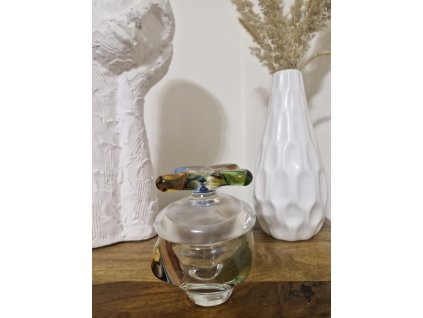 Velmi vzácný flakón z hutního skla - kol. RHAPSODY