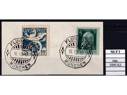 Bayern Mi F I razítkované