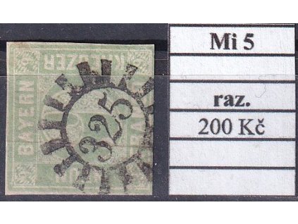 Bayern Mi 5 razítkované