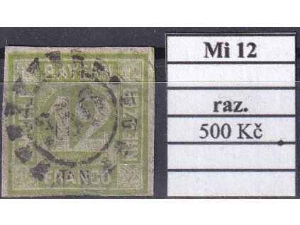 Bayern Mi 12 razítkované
