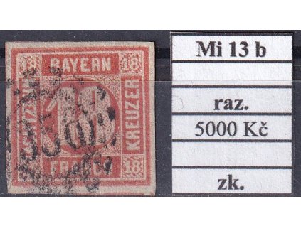 Bayern Mi 13 b razítkované zkoušené