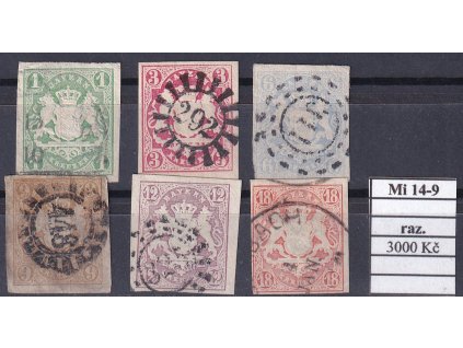 Bayern Mi 14-9 razítkované