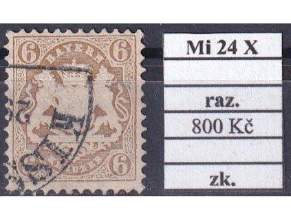Bayern Mi 24 X razítkované zkoušené
