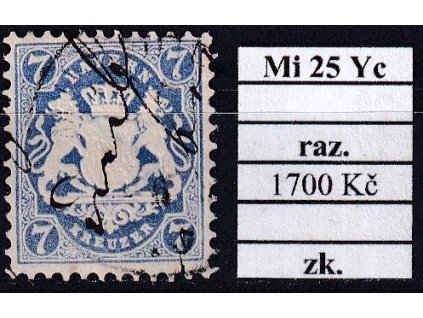 Bayern Mi 25 Yc razítkované zkoušené