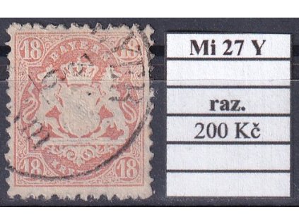 Bayern Mi 27 Y razítkované