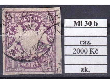 Bayern Mi 30 b razítkované zkoušené