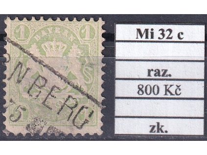 Bayern Mi 32 c razítkované zkoušené