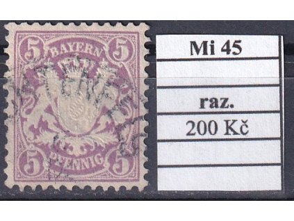 Bayern Mi 45 razítkované