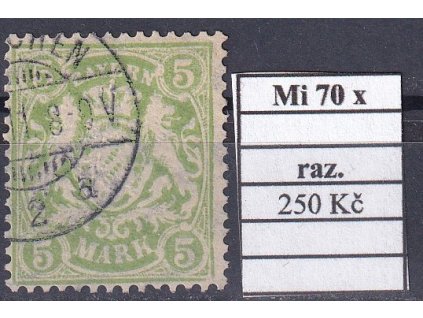 Bayern Mi 70 x razítkované