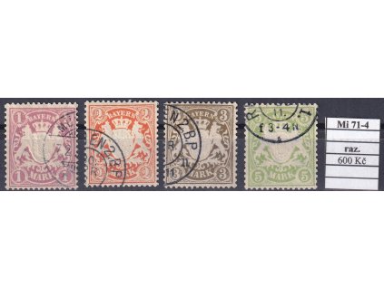 Bayern Mi 71-4 razítkované