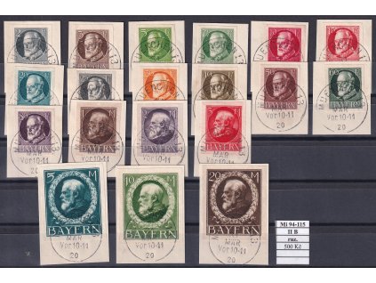Bayern Mi 94-115 II B razítkované
