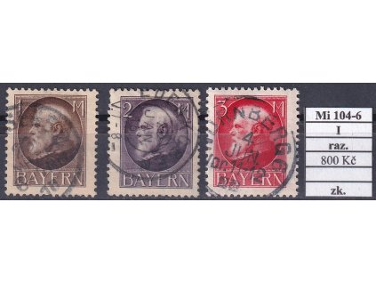 Bayern Mi 104-6 I razítkované zkoušené