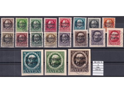 Bayern Mi 152-70 A razítkované