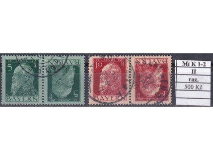 Bayern Mi K 1-2 II razítkované