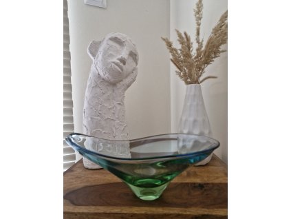 Luxusní mísa z hutního skla - Emanuel Beránek