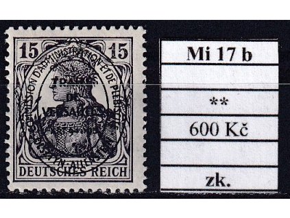 Allenstein Mi 17 b svěží zkoušené