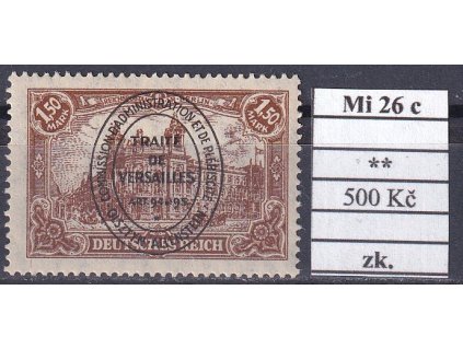 Allenstein Mi 26 c svěží zkoušené