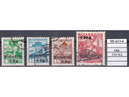 Rakousko Mi 613-6 razítkované