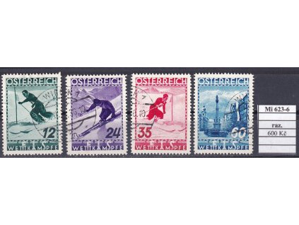 Rakousko Mi 623-6 razítkované