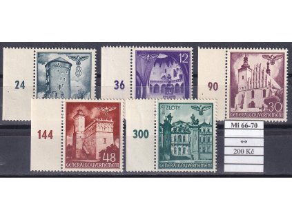 Generalgouvernement Mi 66-70 svěží