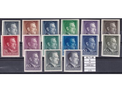 Generalgouvernement Mi 71-88 U svěží