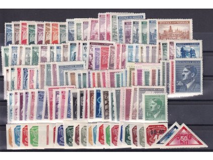 Protektorát základní sbírka bez přetisků svěží