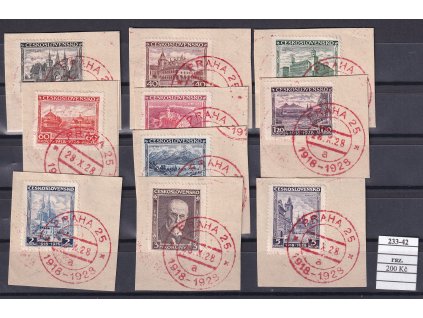 ČSR i 233-42 razítkované