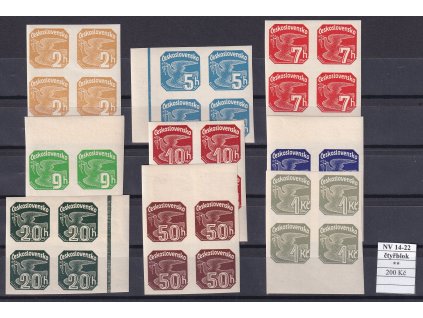 ČSR I NV 14-22 čtyřbloky svěží
