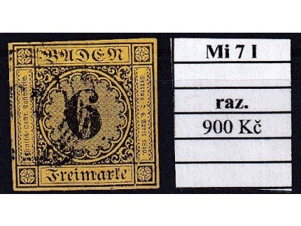 Baden Mi 7 I razítkované