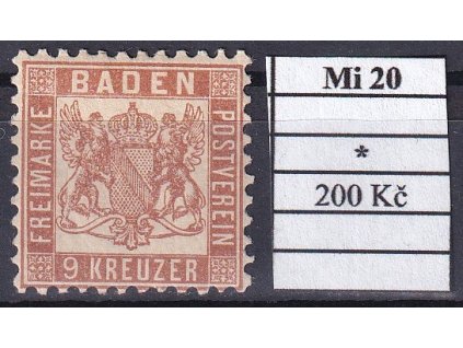 Baden Mi 20 po nálepce