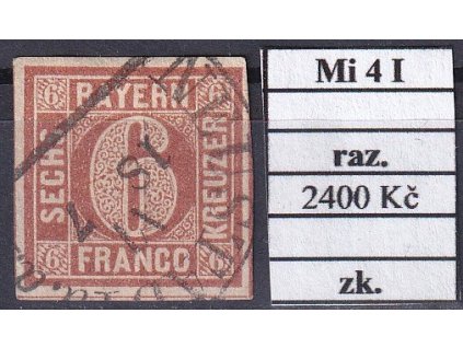 Bayern Mi 4 I razítkované zkoušené