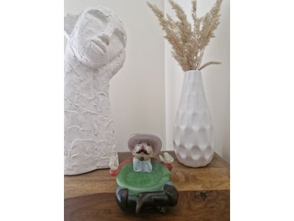 Miska/figurka z hutního skla - Jaroslav Brychta, ŽBS