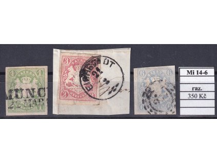 Bayern Mi 14-6 razítkované