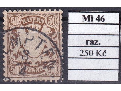 Bayern Mi 46 razítkované