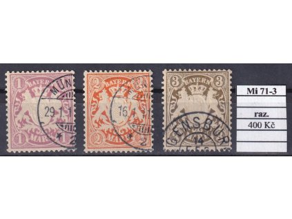 Bayern Mi 71-3 razítkované