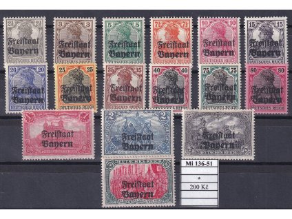 Bayern Mi 136-51 po nálepce