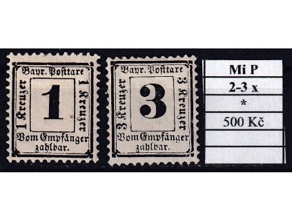 Bayern Mi P 2-3 x po nálepce