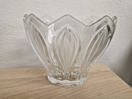 Žardinka z lisovaného skla - Rudolf Schroter