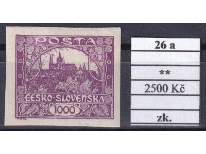 ČSR I 26 a svěží zkoušené