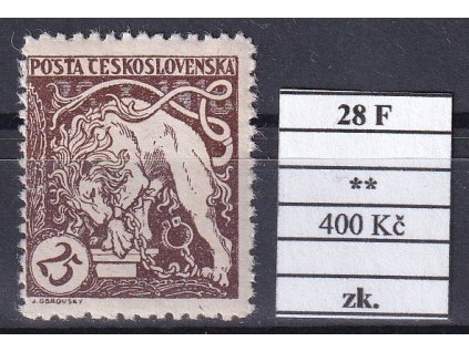 ČSR I 28 F svěží zkoušené